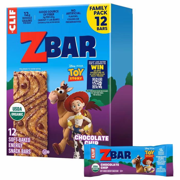 Zbar Organic Chocolate Chip Snack Bars